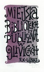 Wyróżnienie - Juan Sebastián Carnero, Argentyna, Ex libris Miejska Biblioteka Publiczna w Gliwicach